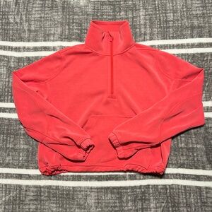 Lululemon brushed softstream half zip